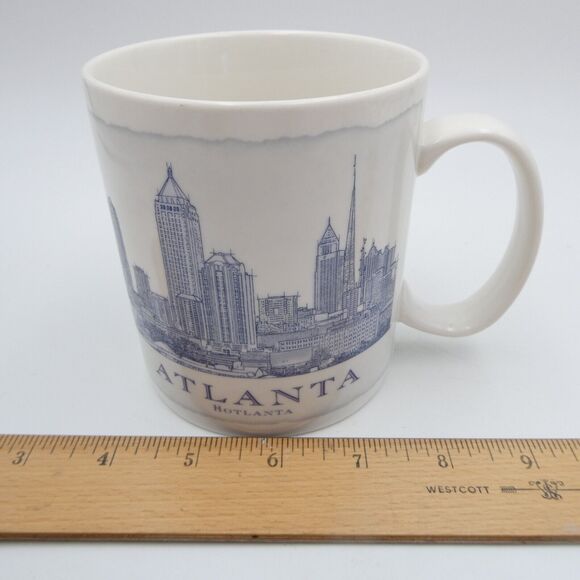Starbucks Atlanta Hotlanta City Skyline Architect Series Coffee Mug 2007 Trivia - Picture 8 of 8